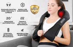 Masajeador Portátil De Cuello Cervical Lumbar Espalda Calor - comprar online