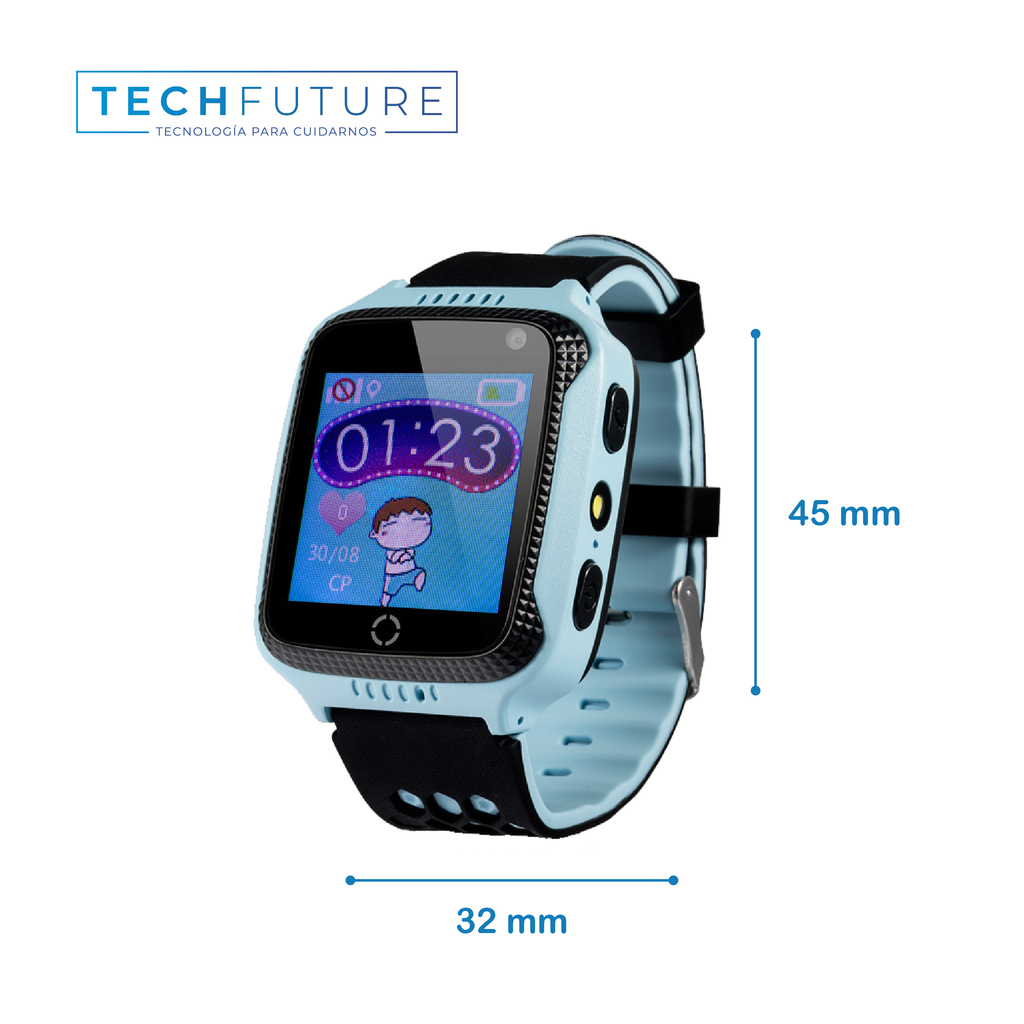 Reloj Smartwatch Con Rastreador Gps Tracker Localizador