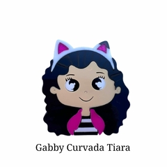 Aplique Gabby Curvada para Tiara 7cm (un)