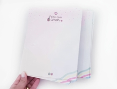 Cartela Faixa Holográfica Frente e Verso Cand Color Feiro com Amor 18x16cm papel 300g (10un) - comprar online