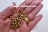 Strass Costura 4 mm ss16 Dourado 7g