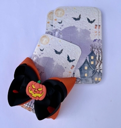 Tag Bico de Pato 9x15cm Halloween Laminado Frente papel 300g - comprar online