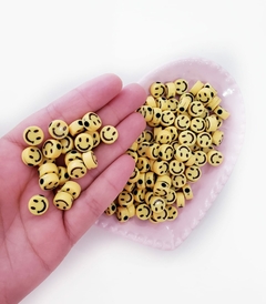 Entremeio Redondo Smile 9mm Amarelo 20g