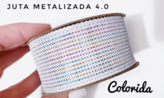 Fita Juta Metalizada Melaço 4,0 (10m) - comprar online