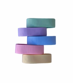 Kit Gorgurão Sanding Cand Colors 5 Cores 22mm (2m cada)
