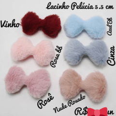 Lacinho Pelúcia 5,5 cm (un) - comprar online