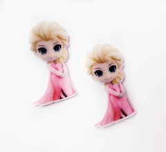 Elsa Frozen Acrílico Vestido Rosa (un)