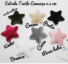 Estrela Tecido Camurça 4,5 cm (kit 3un) - comprar online