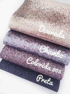 Lonita Flocada Glitter Grosso 25x40cm (un) - comprar online