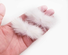 Pompom Retangular Bigode 7cm (un) - comprar online