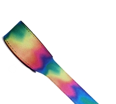 Fita Sinimbu Jeans Tie Dye 38mm (10m) - Fitas e Laços da Fê | 10x Sem Juros no Cartão de Crédito, Junte Pontos e Troque por Cashback