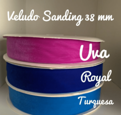 Veludo Sanding 38 mm (1 metro) - comprar online