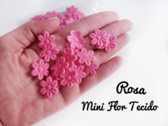 Flor Tecido Prensada 2cm (kit 20un) - comprar online