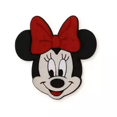 Aplique Minnie Laço Vermelho emborrachado mod24 (3un)