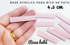 Base Acrilica p/ Bico pato 4,5cm (un) na internet