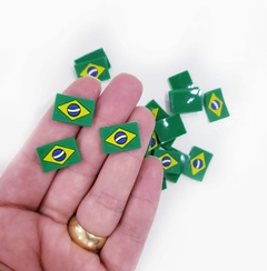 Aplique Bandeira do Brasil Retangular 1,5x1 mod 5181 (5un)