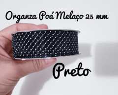 Organza Poá Melaço 2,5 (10m) - comprar online