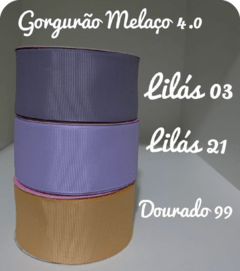Gorgurão Melaço Liso 4,0 (38mm) 10m na internet