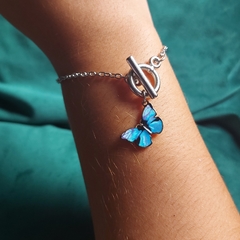 Pulseira Borboleta Azul na internet