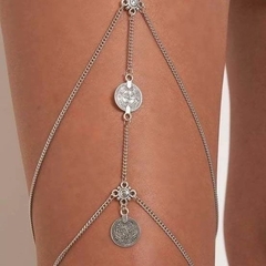 Imagem do Leg Chain Body Chain Corrente De Perna Coxa