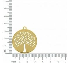 Colar Medalha Árvore da Vida correntaria Elo português na internet