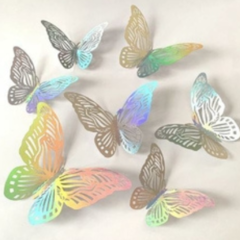 Decoracion Mariposa x6