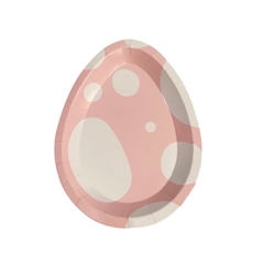 Platos Egg Pink x8