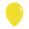 Globo Amarillo Perlado 12" x10