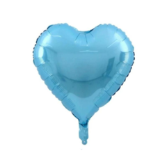 Globo Corazon Celeste 45cm