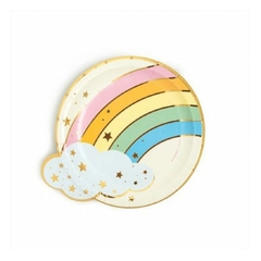 Platos Arcoiris pastel X8 - comprar online