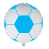 Globo Pelota de Futbol Celeste