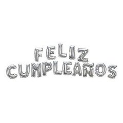 Feliz Cumpleaños Plateado