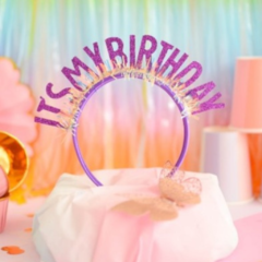 Vincha "Its my Birthday" - comprar online