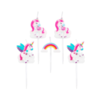 Velas Unicornio x5