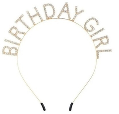 Vincha "Birthday Girl" Strass - comprar online