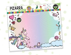 Pizarra Bifaz Unicornio - comprar online