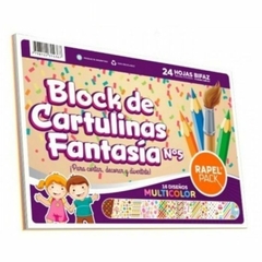Block Cartulina Fantasia Nro 5