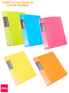 Carpeta A4 40 Folios Vivid Por Unidad