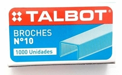 Broche Nro 10 x 1000u Talbot