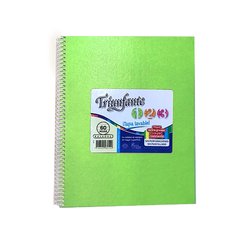 Cuaderno Con Espiral 123 21x27x100 hojas Vinilico