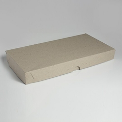 Caja Media Pizza Gris Por Unidad