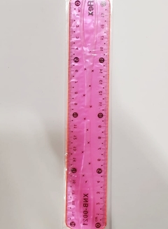 Regla Flexible 20cm Fucsia - comprar online