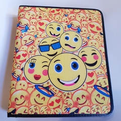 Carpeta 3x40 Emoji Con Cierre Por Unidad