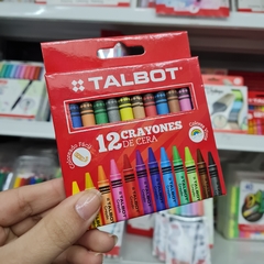 Crayones Talbot Por 12 Colores