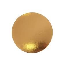 Disco Oro 14cm Por Unidad