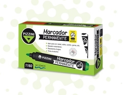 Marcador Permanente Punta Redonda Pizzini Eco Verde - comprar online