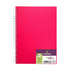 Cuaderno Canson Notes A5 50h 120grs Rosa