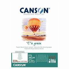 Block Canson CA Grain 30 Hojas A4 224 grs