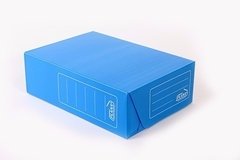 Caja Archivo Plástica Azul