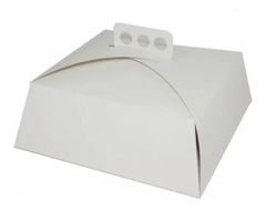 Caja Para Torta Blanca 24x24 cm Por Unidad
